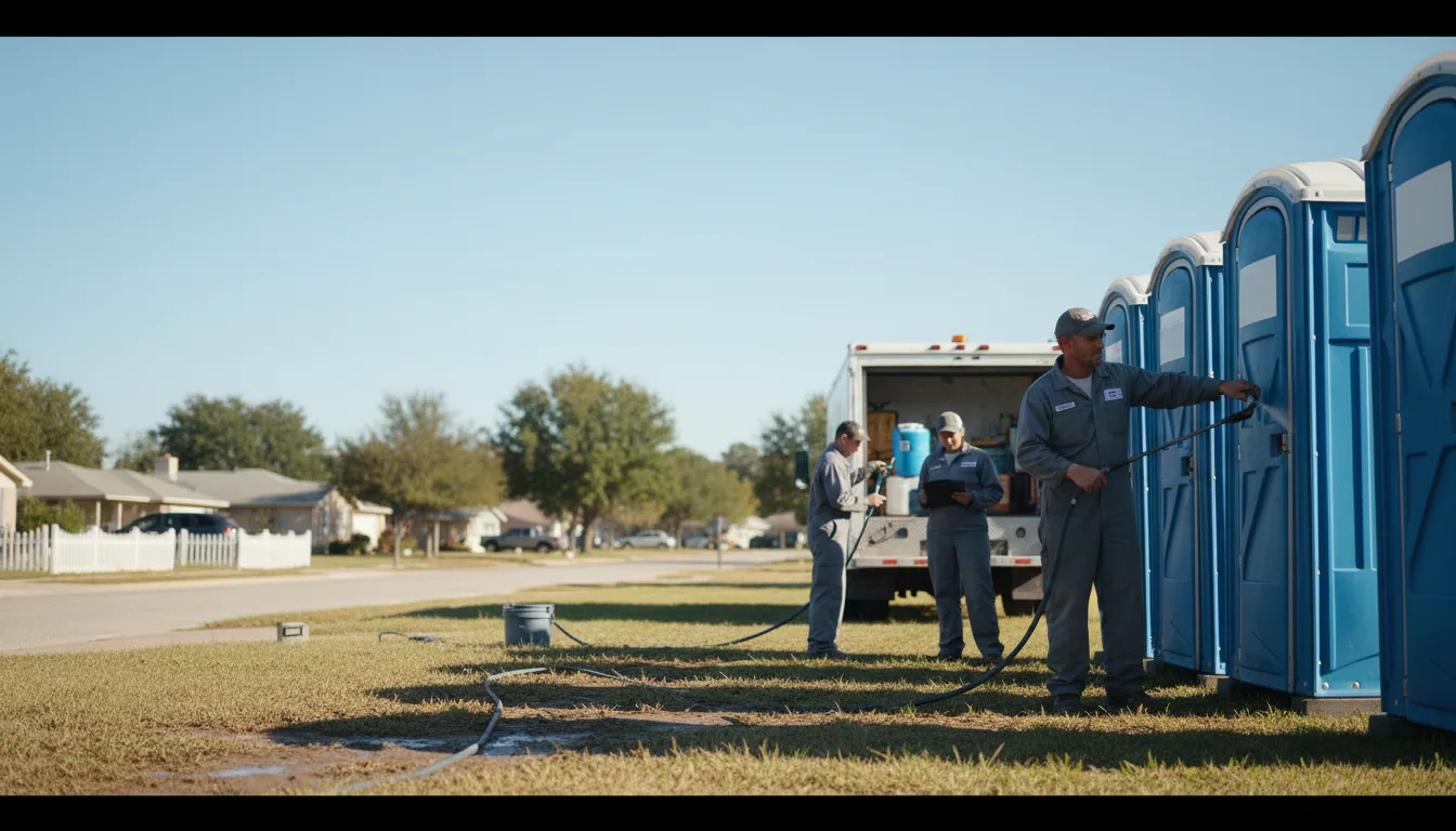 Long-Term Portable Toilet Rental in Cherry Creek, SD near me